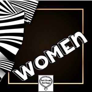 Black and White Striped Graphic Art